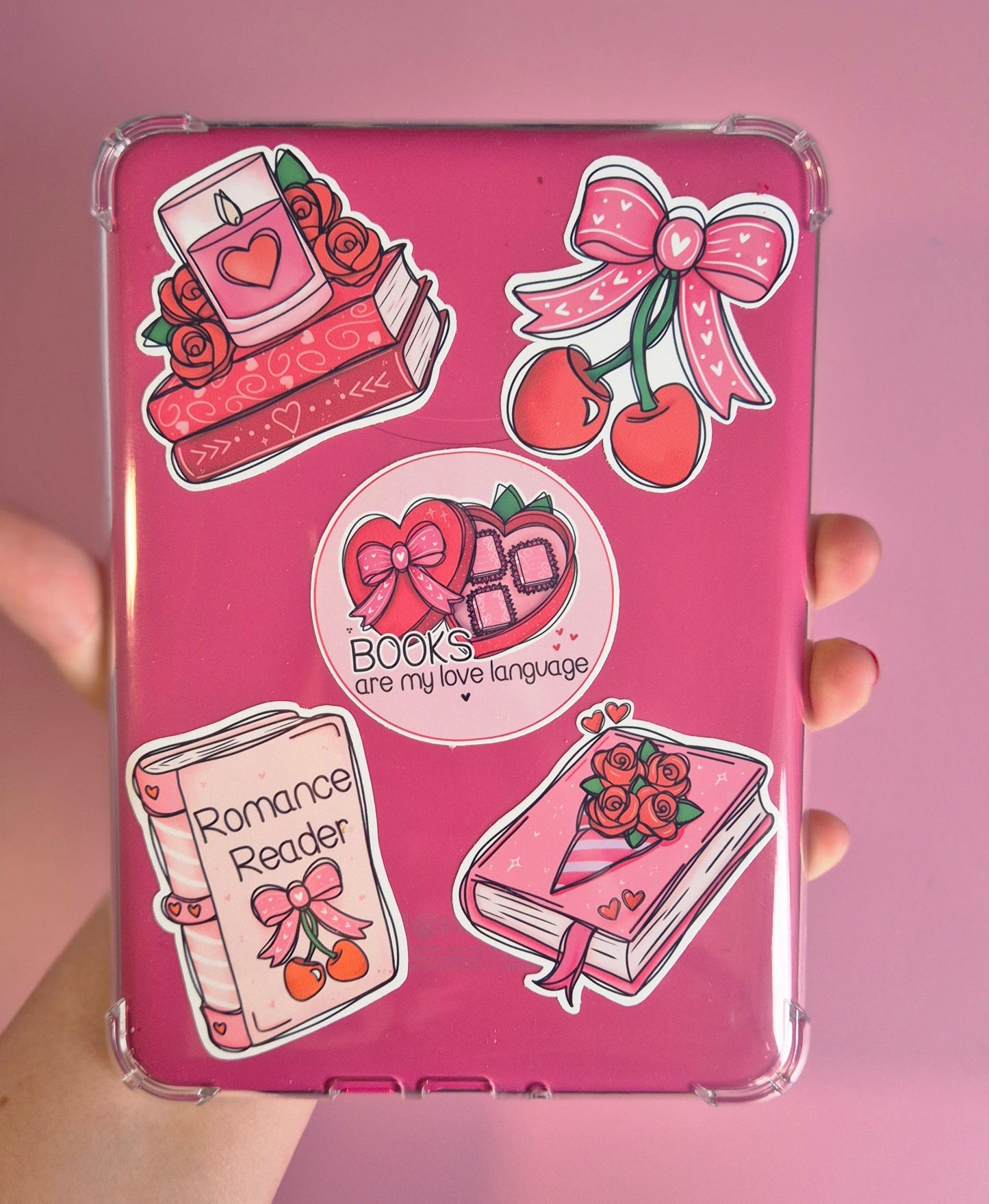 Romance Reader Sticker Pack - Set of 5