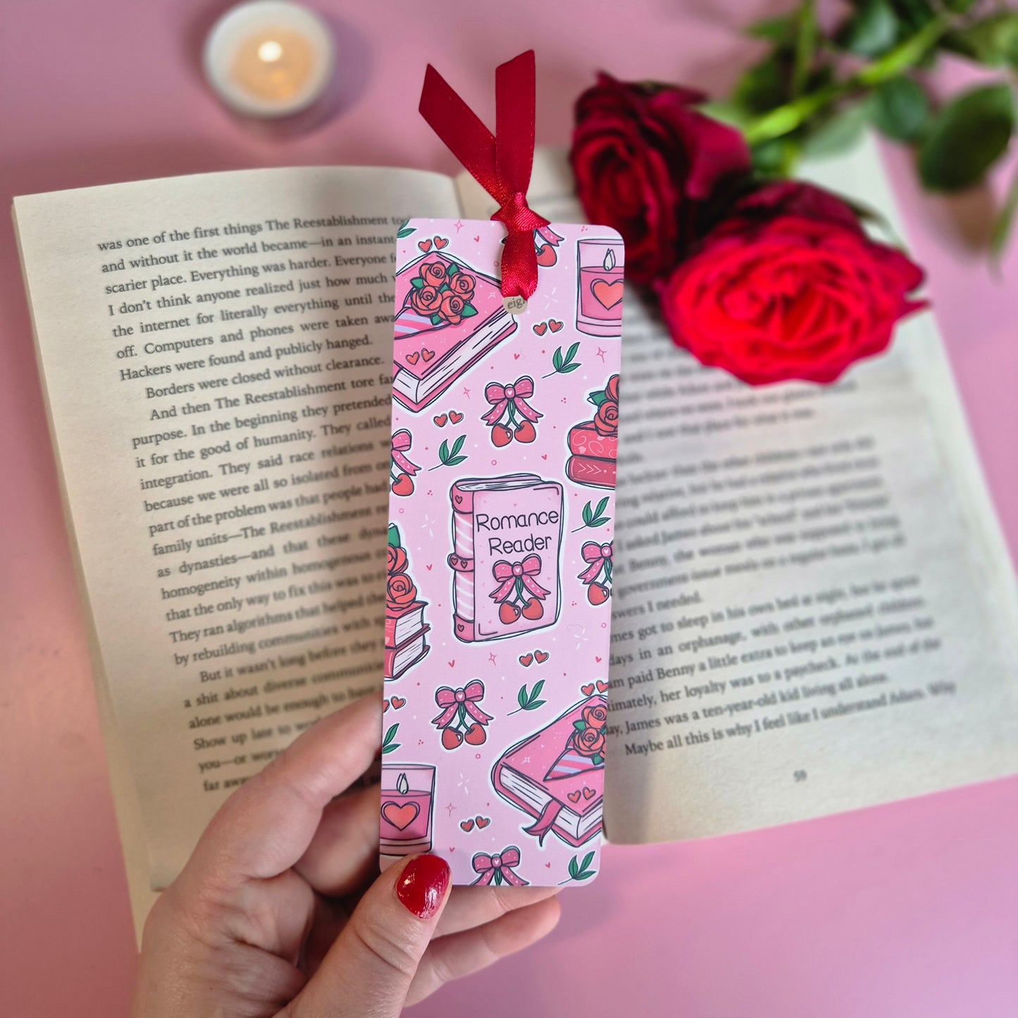Romance Reader Bookmark