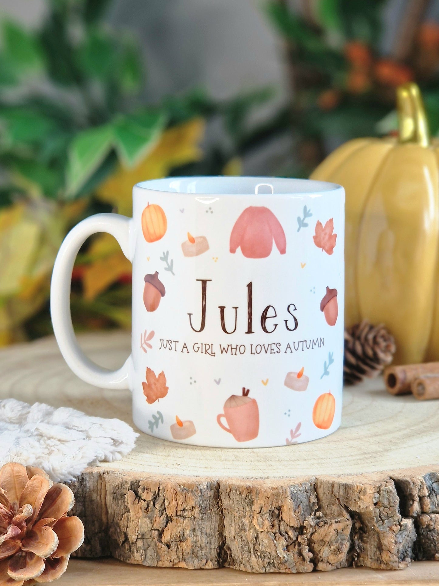 Autumn mug | Autumn Gifts | Gifts for Her | Autumn in the UK | Gifts for Mum | Mug UK | handmade mug | coffee mug | Pumpkins | Autumn decor