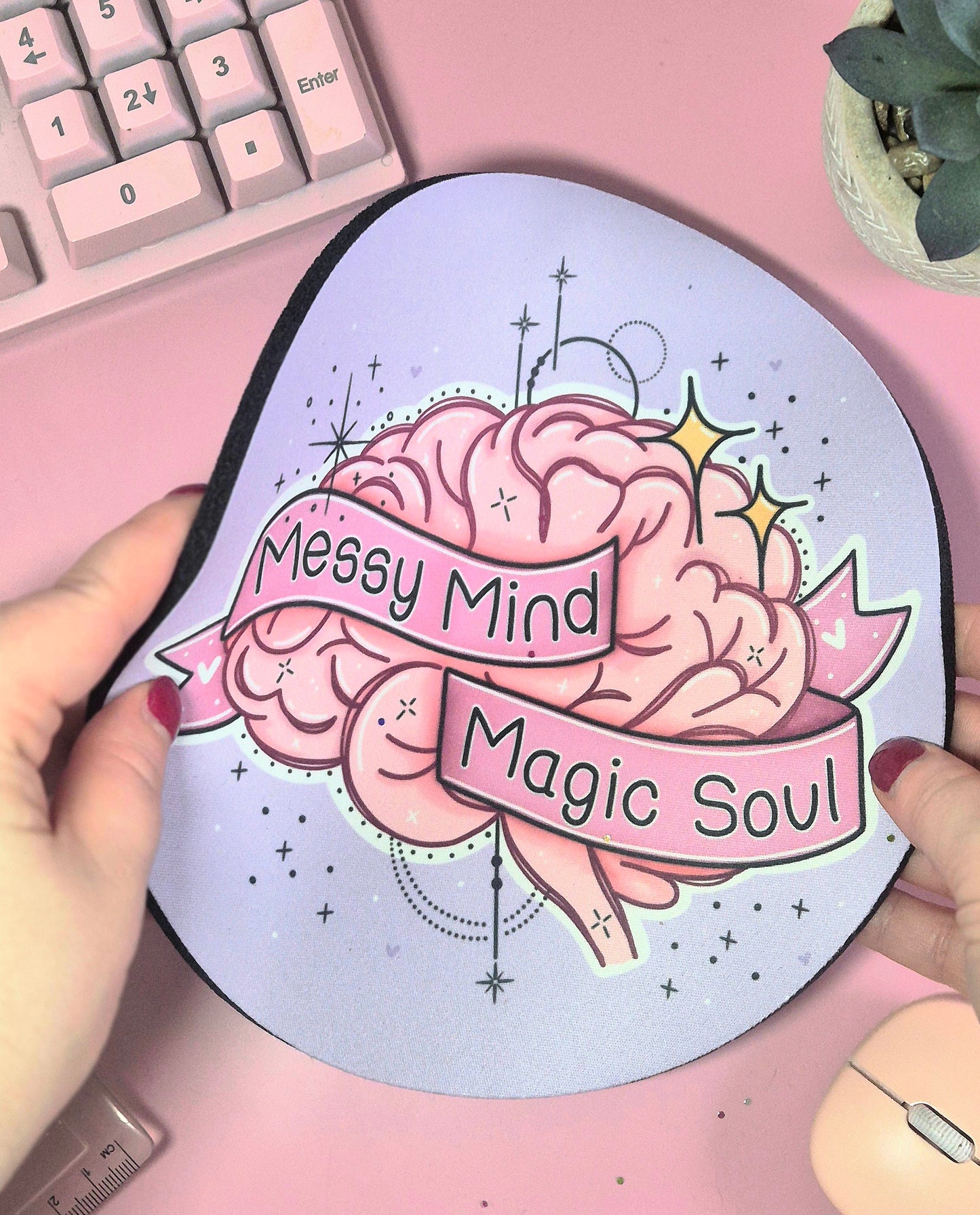 Messy Mind, Magic Soul Mouse Mat