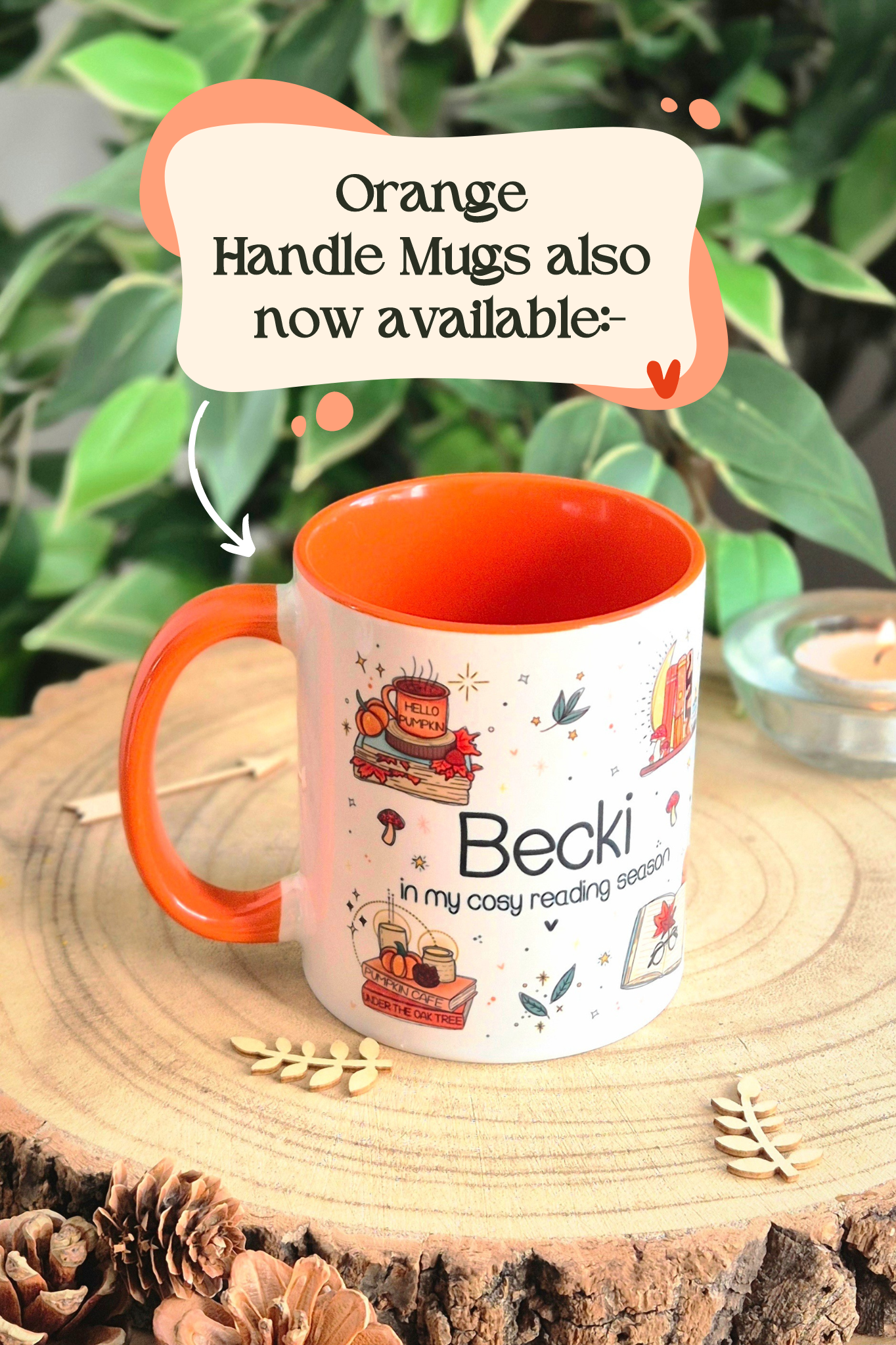 Personalised Cosy Readers Mug