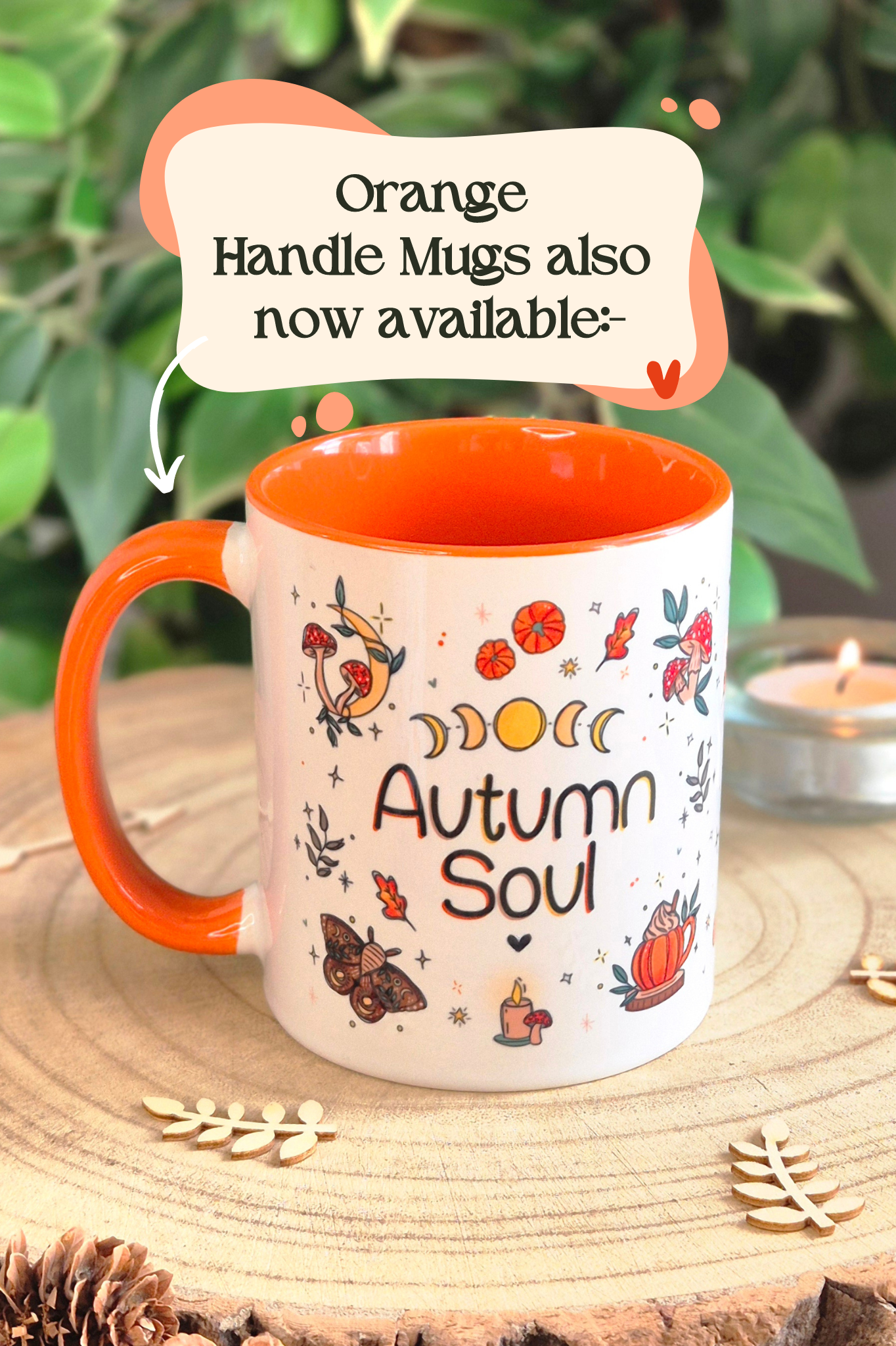 Personalised Autumn Soul Mug