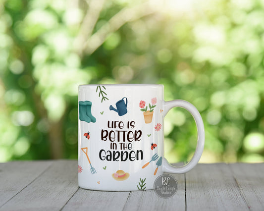 Gardener Mug | gifts for gardeners | flower mug | plant lover mug | garden journal | Garden planner | nature lover gift | welcome spring