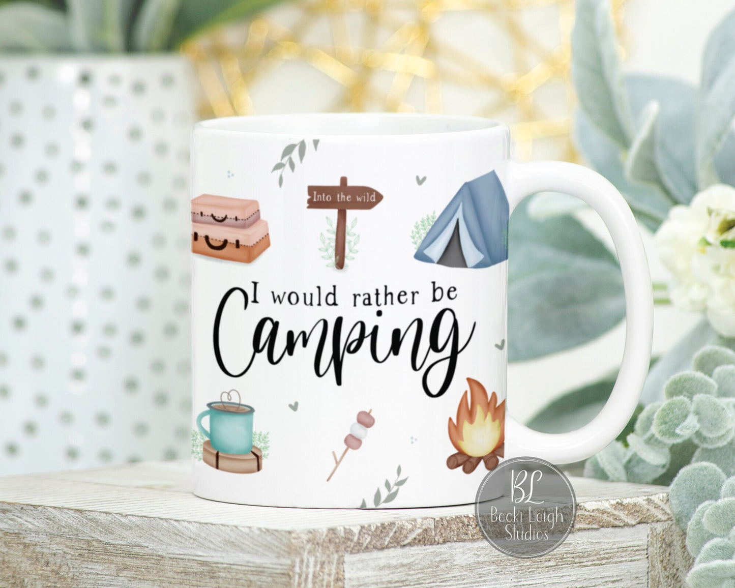 campfire mug, unique camping gifts, outdoor camping mug, camper mugs, nature lover gift, gifts for adventurers, adventure mug, travel gift