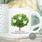 personalised mug for mum, mothers day gift, birthday present for mum, coffee gifts for mum, personalised family tree, gift from children, UK