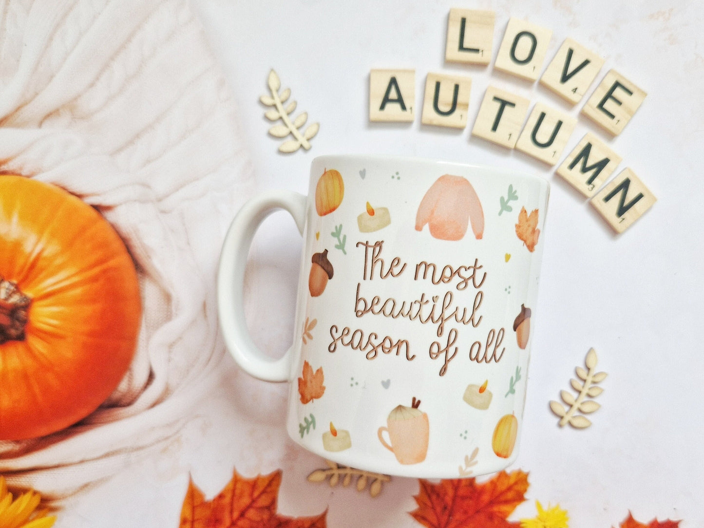 Autumn mug | Autumn Gifts | Gifts for Her | Autumn in the UK | Gifts for Mum | Mug UK | handmade mug | coffee mug | Pumpkins | Autumn decor