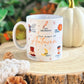 Autumn Mug, Pumpkin Mug, Autumn decor, Autumn gift for her, Autumn Aesthetic, fall mugs, Autumn bucket list, Coffee mugs made in the UK,