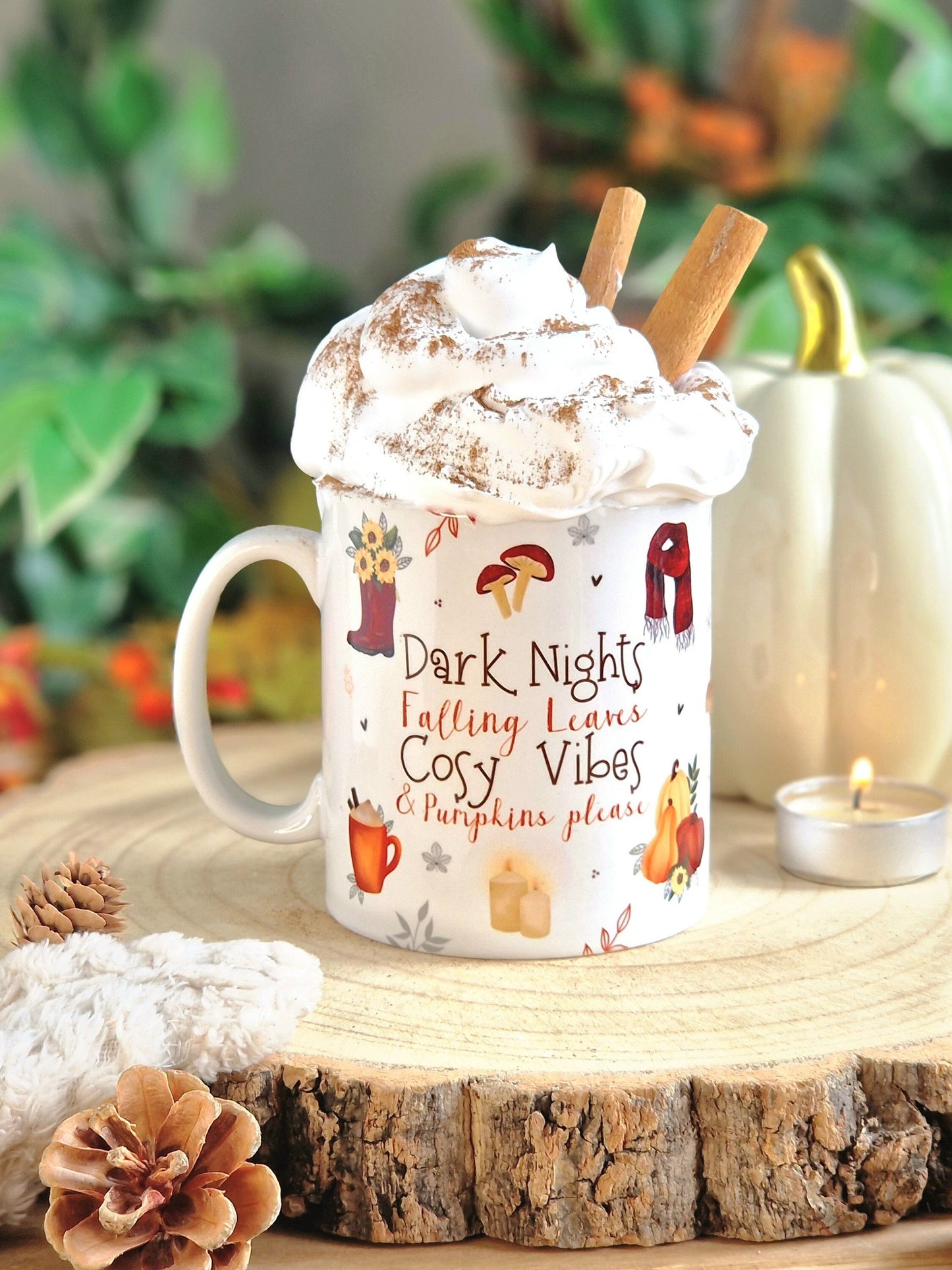 Dark Nights Autumn Mug