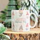 Personalised Gonk Christmas mug, Christmas gnome mug, pink Christmas decor, Scandinavian decor, Christmas Eve gift, stocking fillers for her