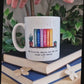 personalised book lover gift, mum birthday, family bookish present, mothers day mug, for readers, mummys mug, reading book club, UK, booktok